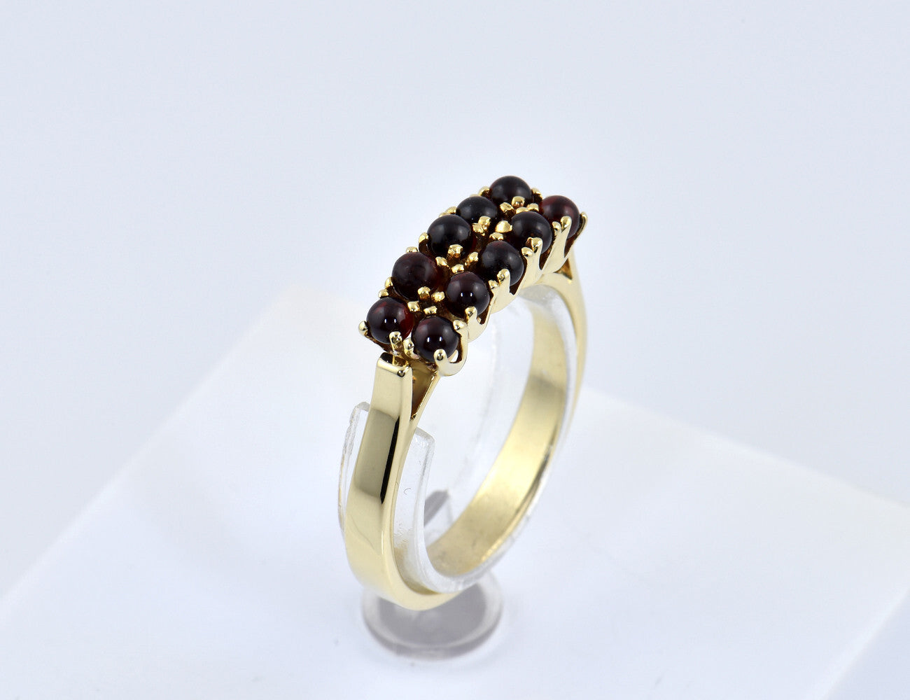 Ring Granat 585/000 14 K Gelbgold