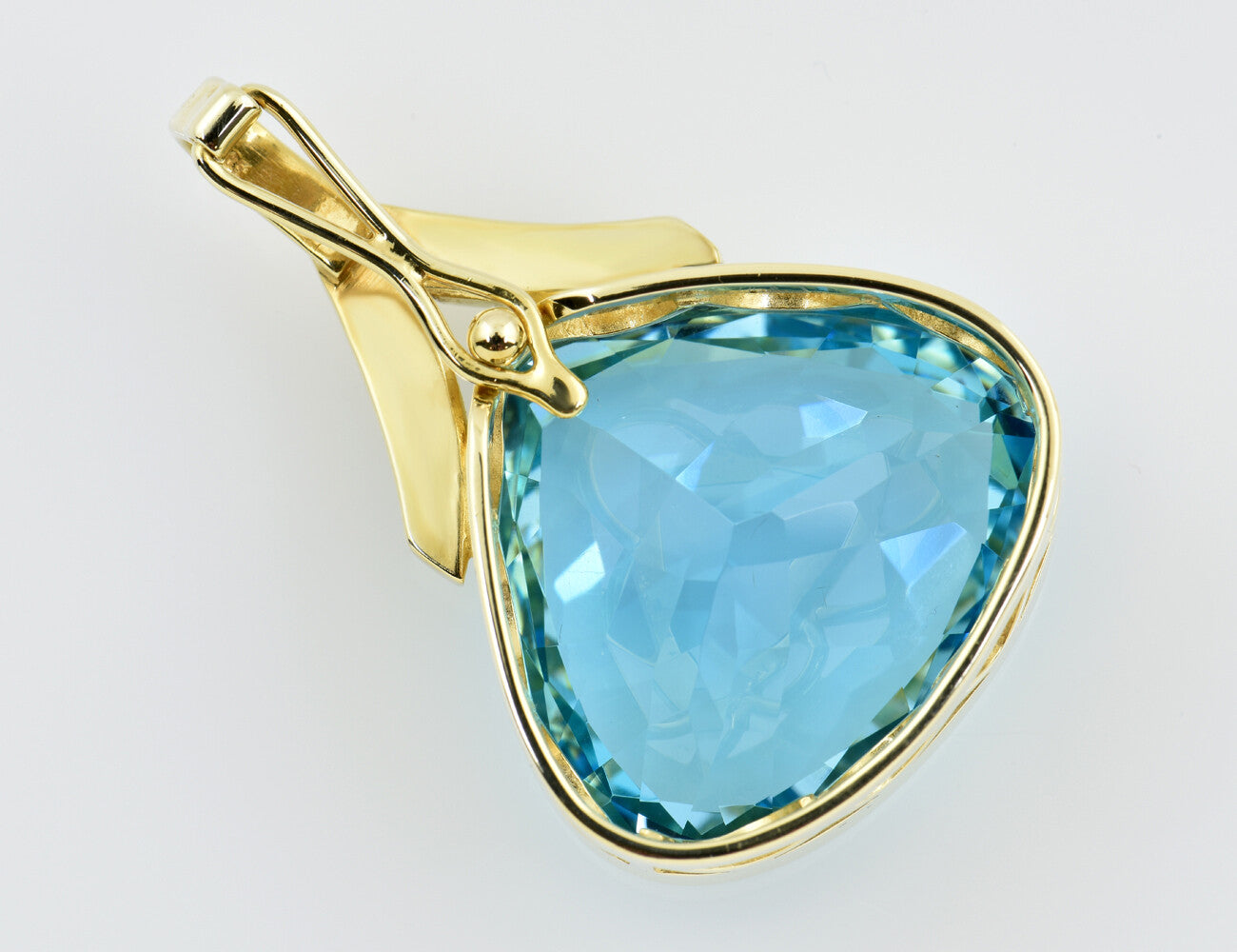 Anhänger Topas 585/000 14 K Gelbgold