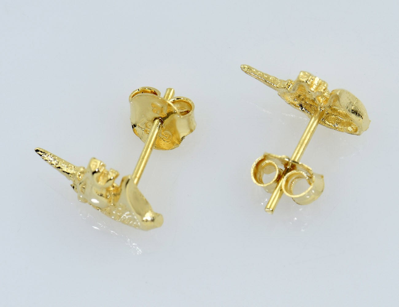 Ohrstecker Einhorn 585/000 14 K Gelbgold