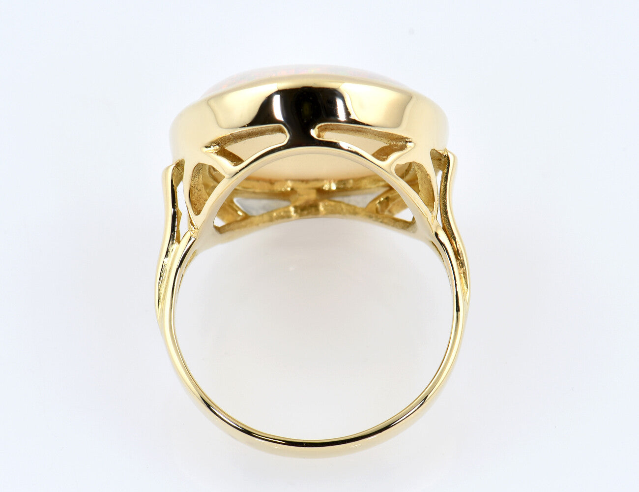 Opal Ring 585/000 14 K Gelbgold
