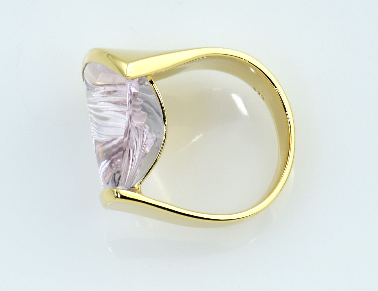 Ring Amethyst 585/000 14 K Gelbgold