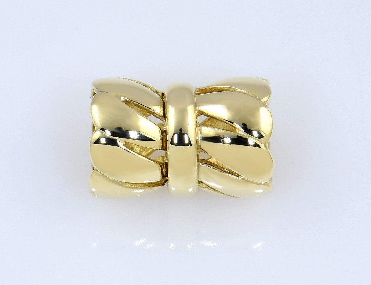 Perlenkettenschloß 585/000 14 K Gelbgold