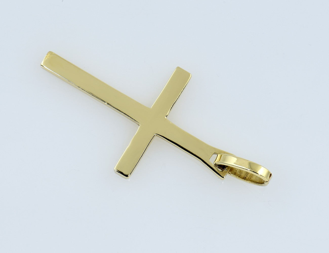Anhänger Kreuz 585/000 14 K Gelbgold