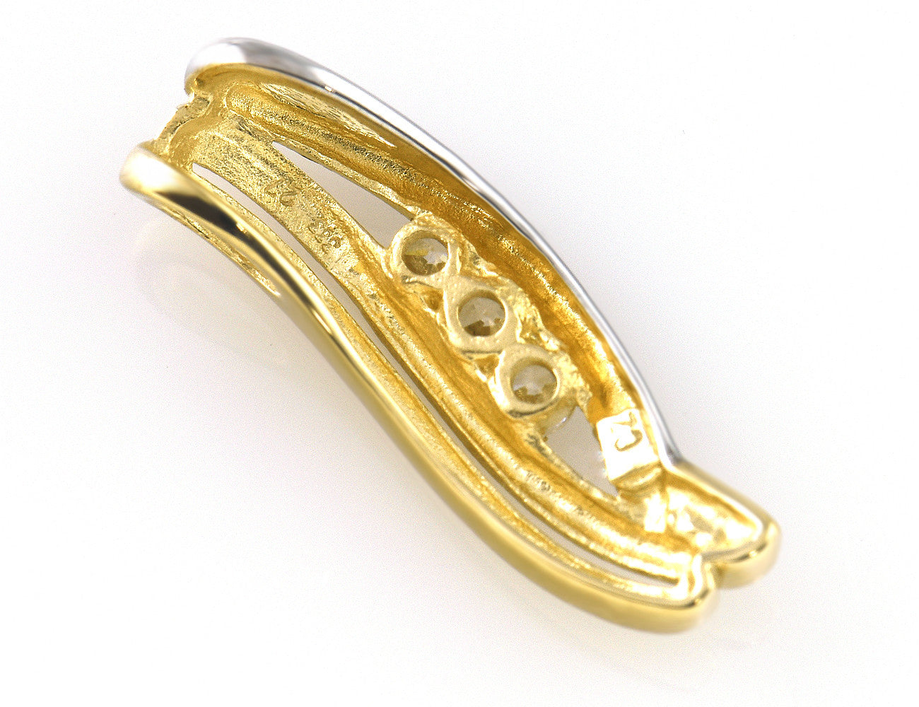 Anhänger 333/000 8 K Gelbgold Zirkonia