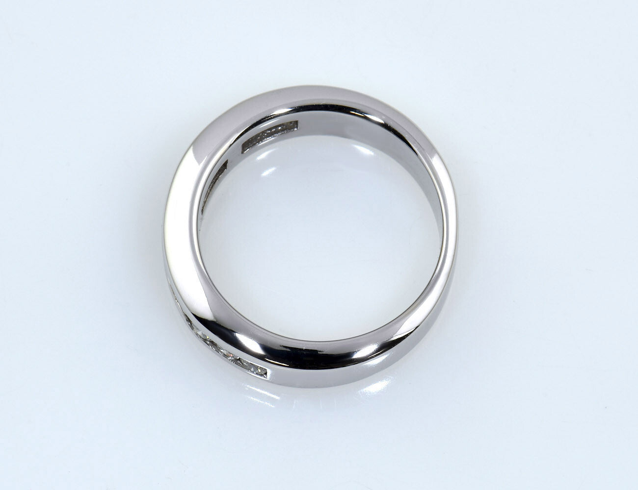 Diamant Ring 585/000 14 K Weißgold 12 Brillanten zus. 0,60 ct