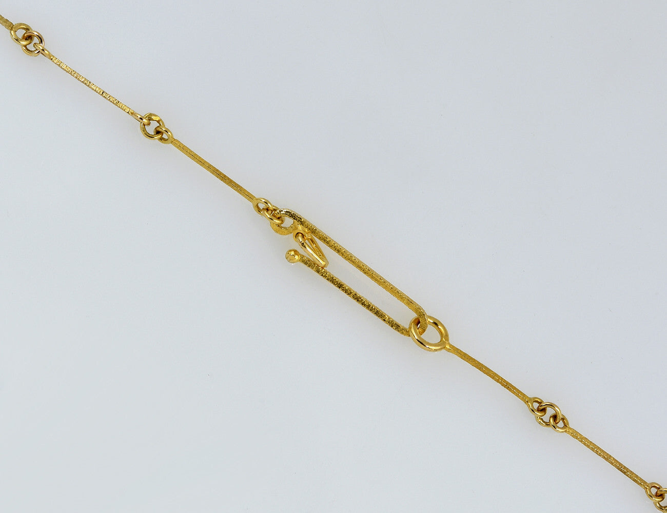 Lapponia Kette Collier 585/000 14 K Gelbgold 2 Perlen 50 cm
