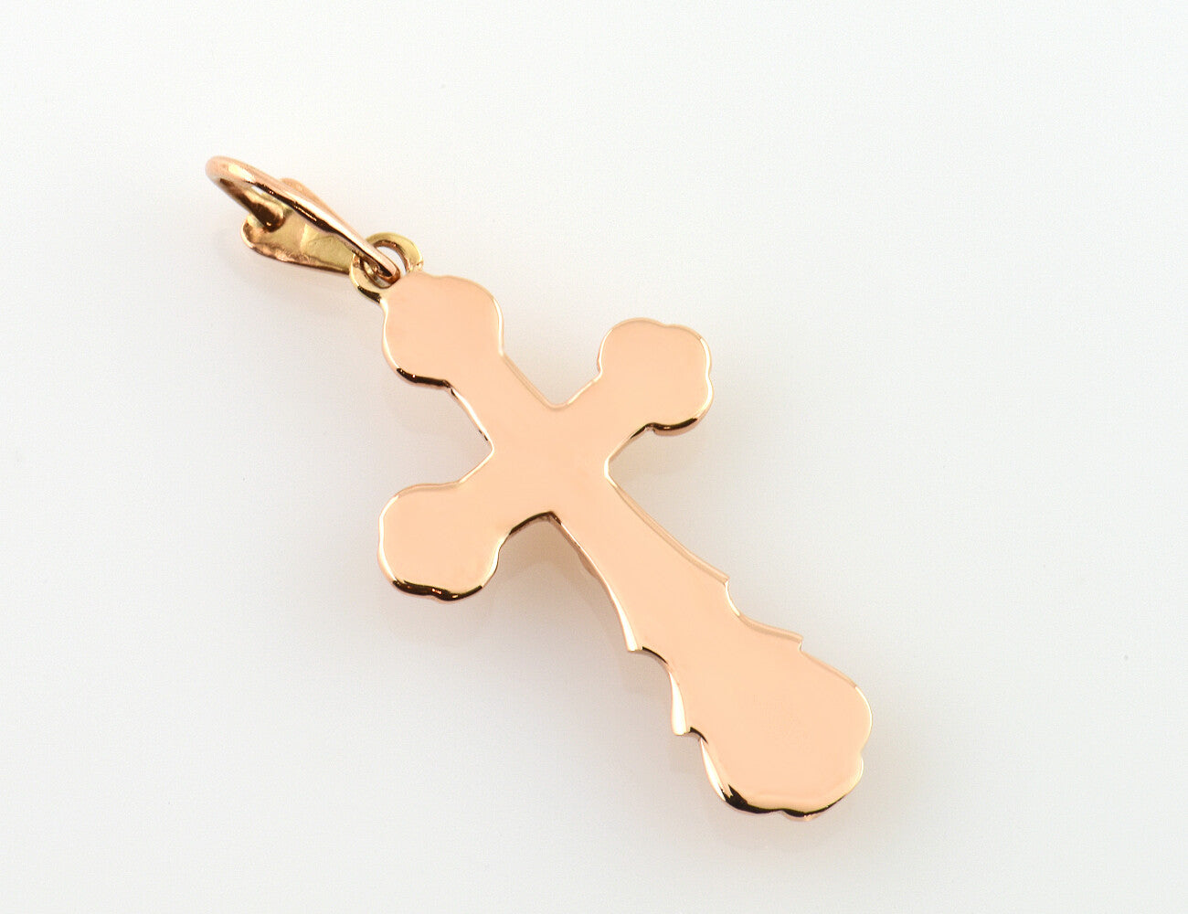Anhänger Kreuz 583/000 14 K Rotgold