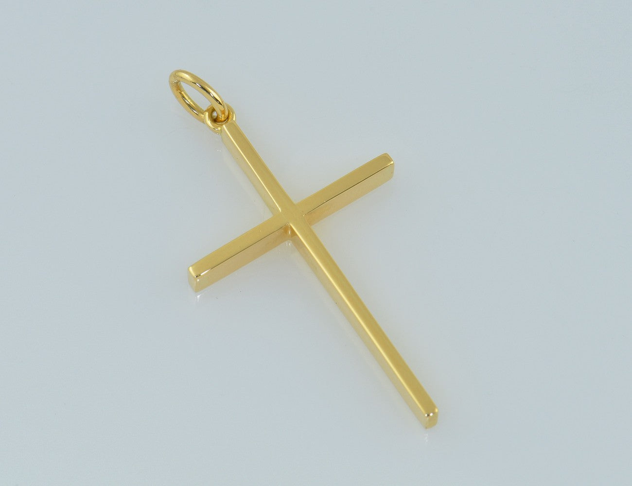 Anhänger Kreuz 585/000 14 K Gelbgold
