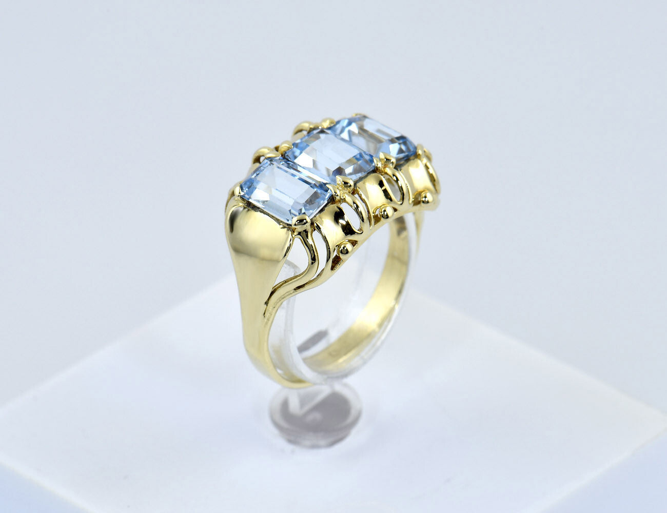 Topas Ring 585/000 14 K Gelbgold