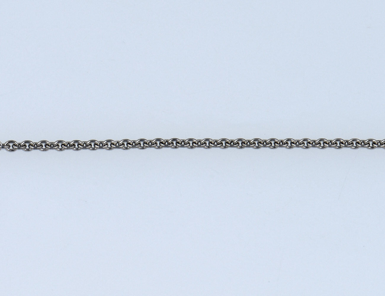 Diamant Solitär Anhänger mit Kette 585/000 14 K Weißgold 1 Brillant  0,12 ct
