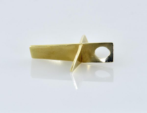 Anhänger Kreuz 585/000 14 K Gelbgold