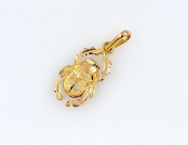 Anhänger Skarabäus 800/000 19 K Gelbgold