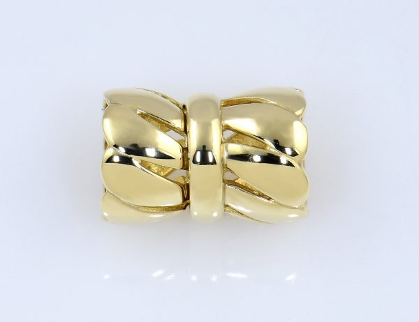Perlenkettenschloß 585/000 14 K Gelbgold