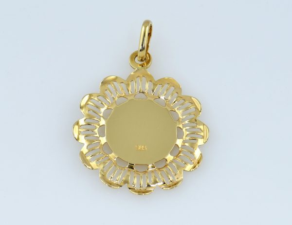 Anhänger Heilige Maria, Mutter Gottes 585/000 14 K Gelbgold
