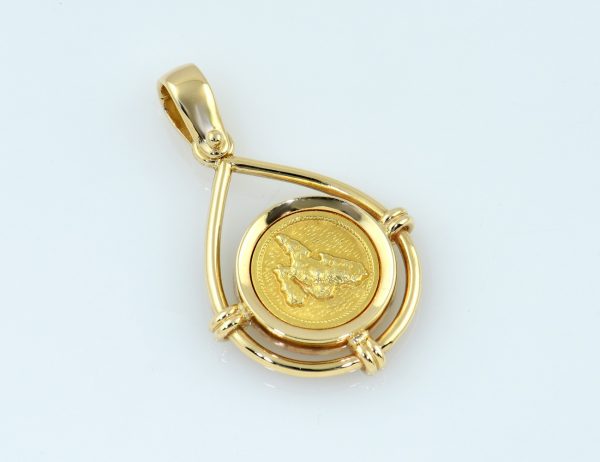 Anhänger 585/000 14 K Gelbgold