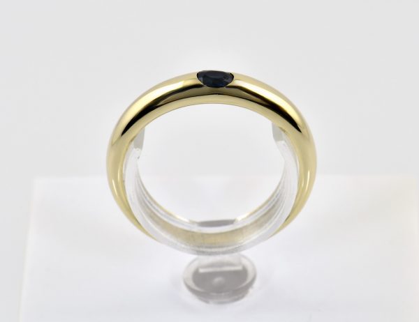 Saphir Ring 585/000 14 K Gelbgold