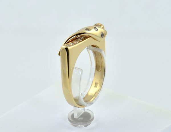 Ring 585/000 14 K Gelbgold Zirkonia