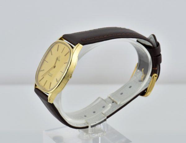 OMEGA De Ville Herren Quarzuhr 585/000 14K Gelbgold