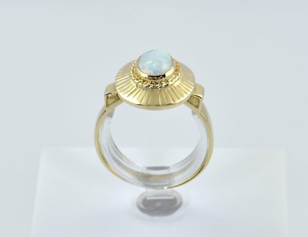 Opal Ring 585/000 14 K Gelbgold