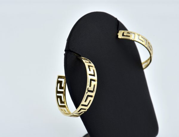 Creolen 585/000 14 K Gelbgold Ohrringe