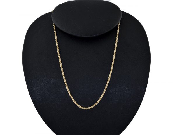 Kordelkette 585/000 14 K Gelbgold, 50 cm