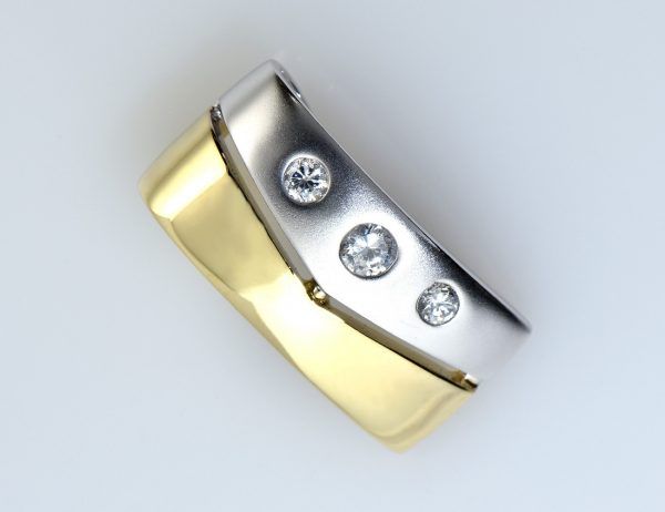 Anhänger 585/000 14 K Gelbgold Zirkonia