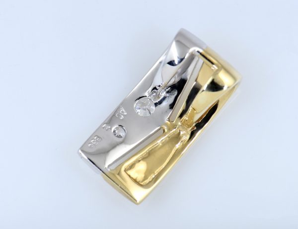 Anhänger 585/000 14 K Gelbgold Zirkonia