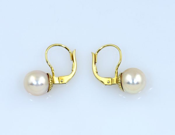 Ohrstecker Akoya-Perle 585/000 14 K Gelbgold