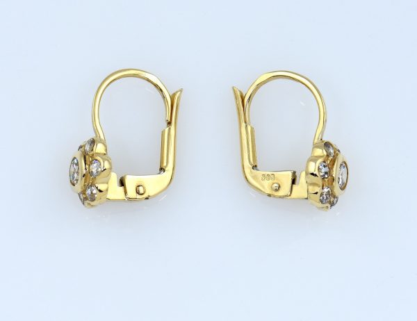 Ohrstecker 585/000 14 K Gelbgold Zirkonia