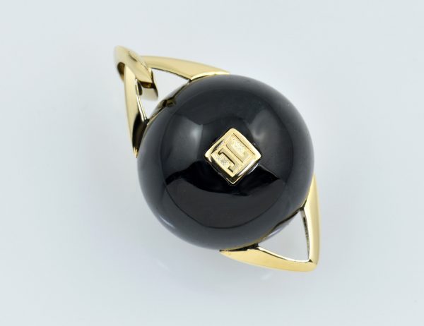 Pendentif Jette Joop Onyx 585/000 en or jaune 14 carats