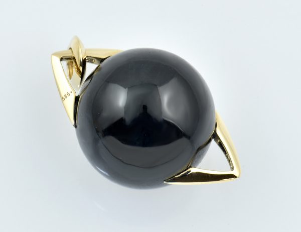 Pendentif Jette Joop Onyx 585/000 en or jaune 14 carats
