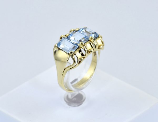 Topas Ring 585/000 14 K Gelbgold