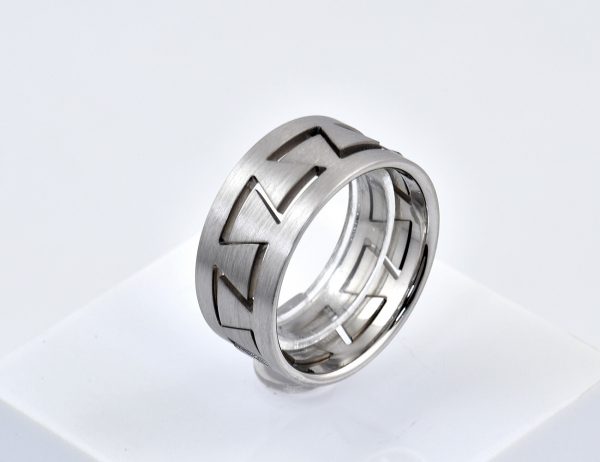 Nissing Ring 750/000 18 K Weißgold Trauring