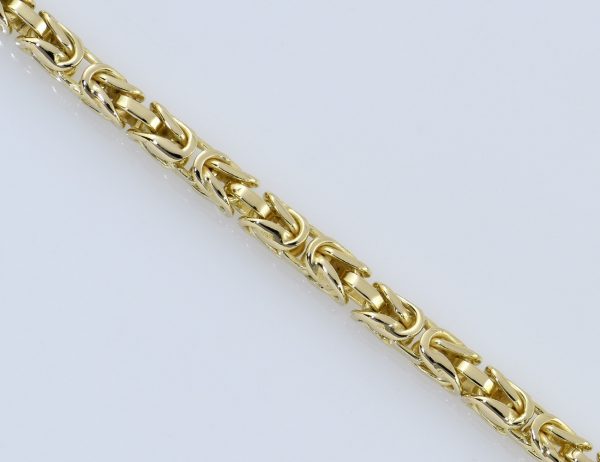 Königskette 585/000 14 K Gelbgold Länge 58 cm