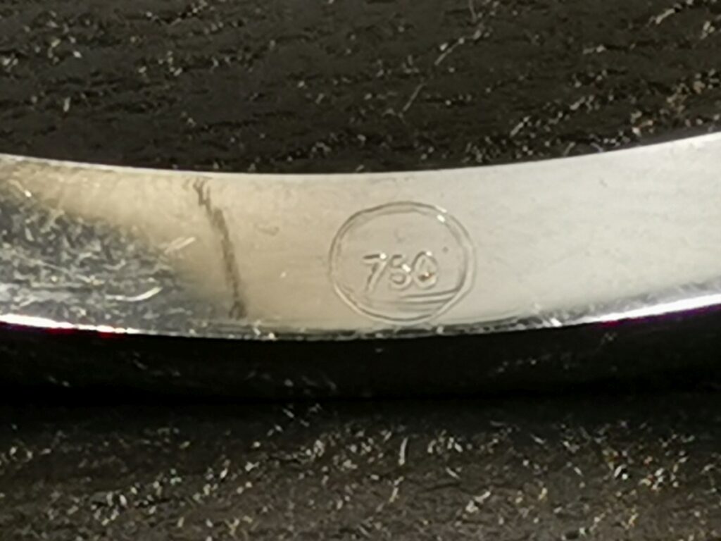 Bracelet en or 750_Contrefaçons_Juwelier von Wetsch