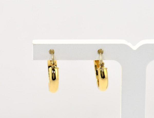 Creolen 750/000 18 K Gelbgold Ohrring