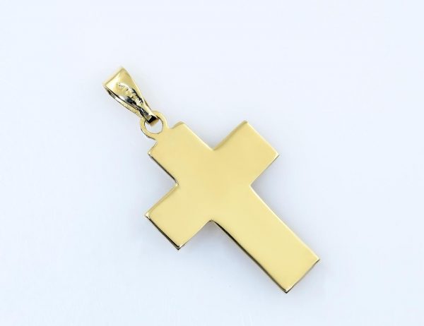 Anhänger Kreuz 585/000 14 K Gelbgold