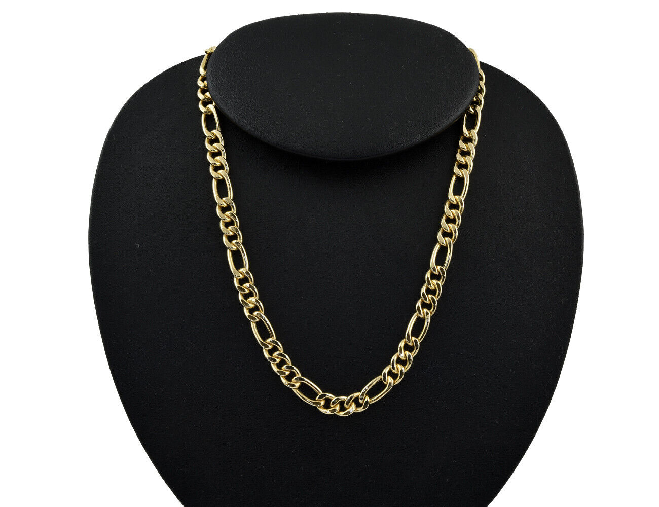 Figarokette 50 cm 585/000 14 K Gelbgold