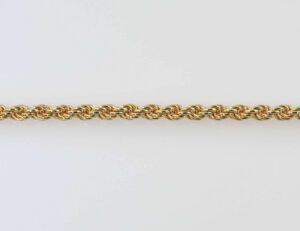 Kordel Armband 585/000 14 K Gelbgold 19 cm lang