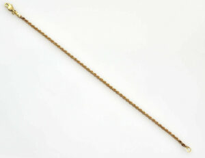 Kordel Armband 585/000 14 K Gelbgold 19 cm lang