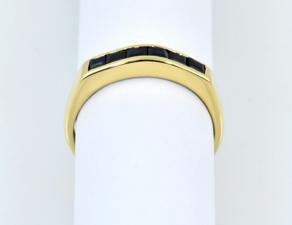 Saphir Ring 750/000 18 K Gelbgold
