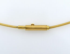 Kette Halsreif Spiralareif 40 cm 750/000 18 K Gelbgold