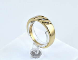 Ring 585/000 14 K Gelbgold Zirkonia