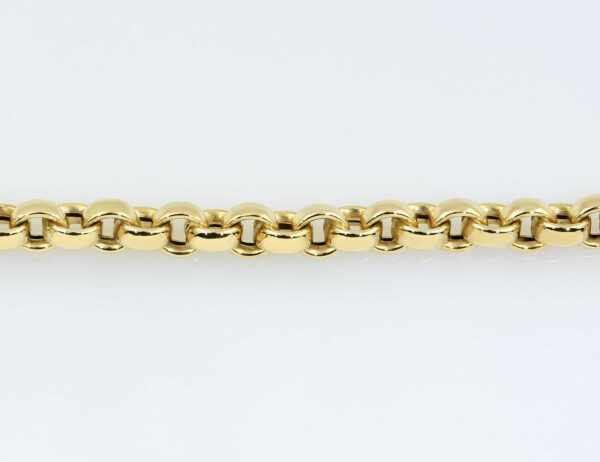 Armband Erbskette 585/000 14 K Gelbgold 19,5 cm lang