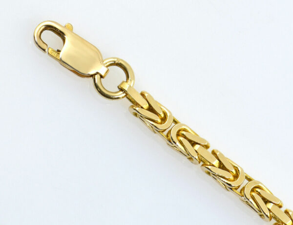 Armband Königskette 585/000 14 K Gelbgold 20 cm lang