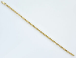 Armband Königskette 585/000 14 K Gelbgold 20 cm lang