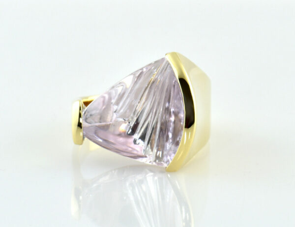 Ring Amethyst 585/000 14 K Gelbgold