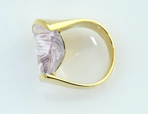 Ring Amethyst 585/000 14 K Gelbgold