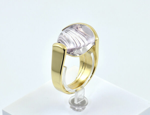 Ring Amethyst 585/000 14 K Gelbgold