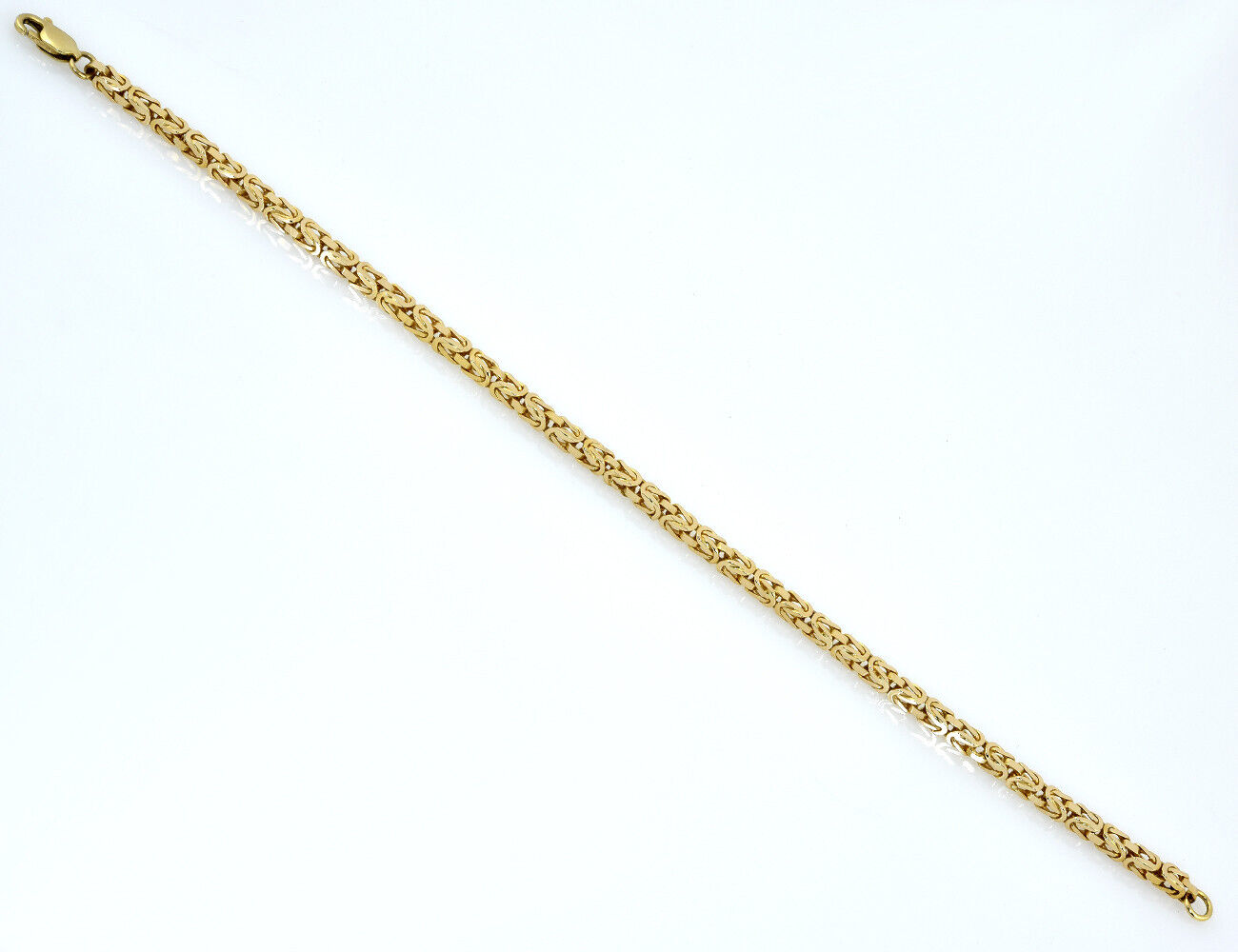 Armband Königskette 585/000 14 K Gelbgold 20,5 cm lang
